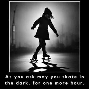 Skate in the dark Catrin by Gillian Clarke