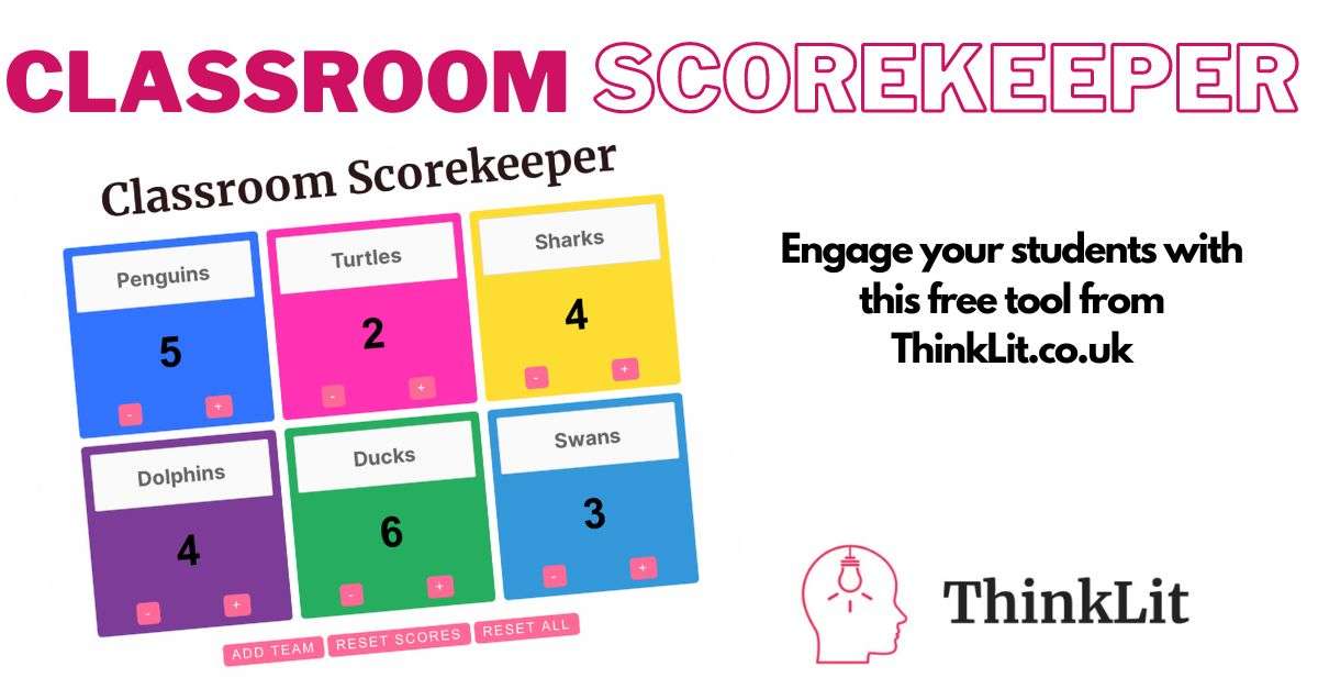 Classroom Seating Plan Generator - ThinkLit