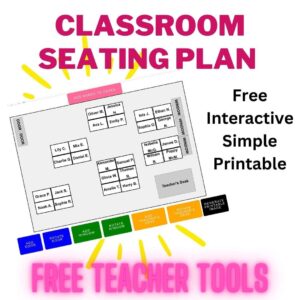 Classroom seating plan generator