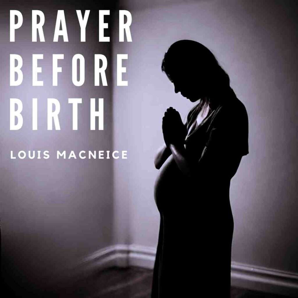 Prayer Before Birth by Louis MacNeice study guide