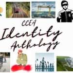 CCEA Identity Poetry anthology collage