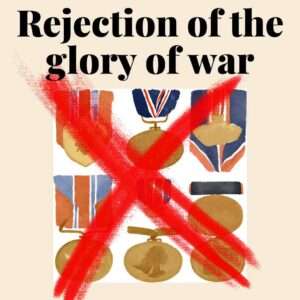 Rejection of the glory of war theme in Last Post by Carol Ann Duffy