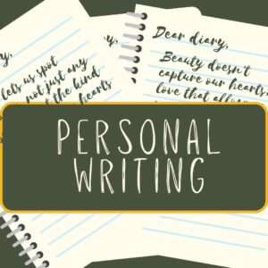 CCEA Personal Writing GCSE