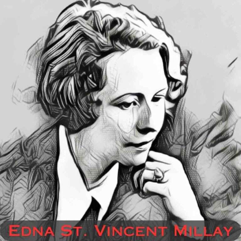 Edna St. Vincent Millay sketch