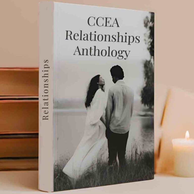CCEA Relationships poetry anthology