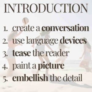 Tips for writing an introduction to personal writing