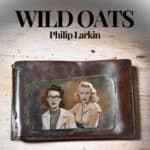 Wild Oats by Philip Larkin study guide - picture shows a wallet with an old picture of two girls.