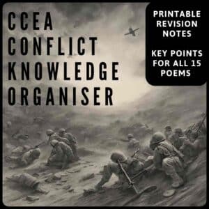 CCEA Conflict Poetry Revision Notes