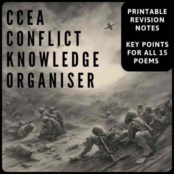 CCEA Conflict Poetry Revision Notes